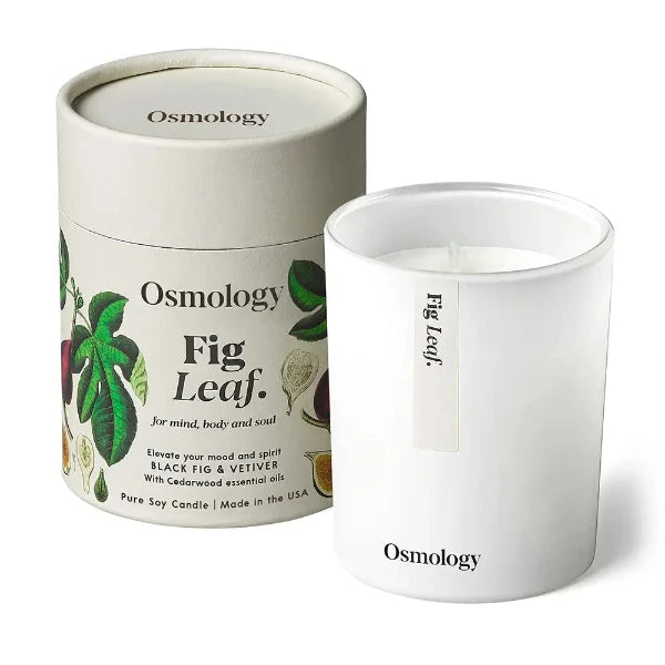 Fig Leaf Boxed Candle