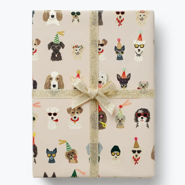 Party Dogs Wrapping Paper