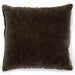Velvet Pillow with Pom Pom Trim