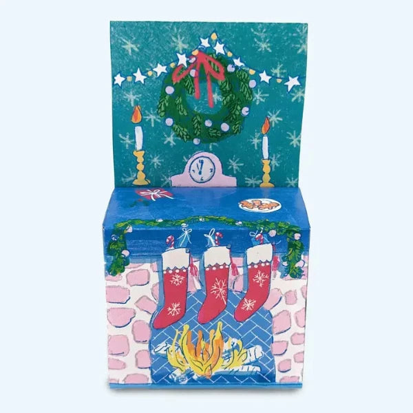 The Night Before Christmas Candy Fireplace