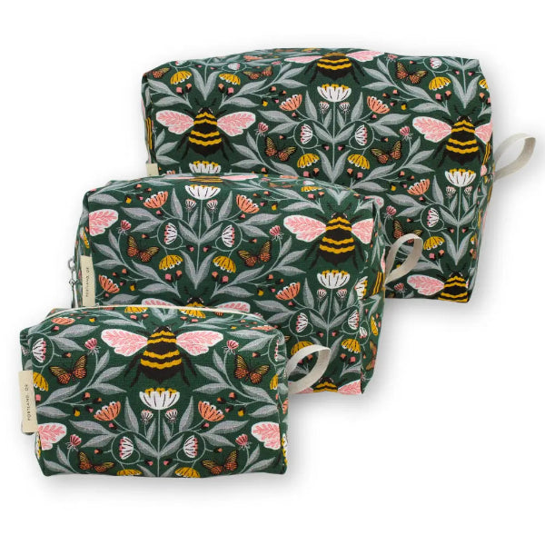 Dopp Kits- Bee on Forest