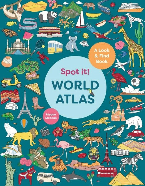 Spot It! World Atlas: A Look-and-Find Book