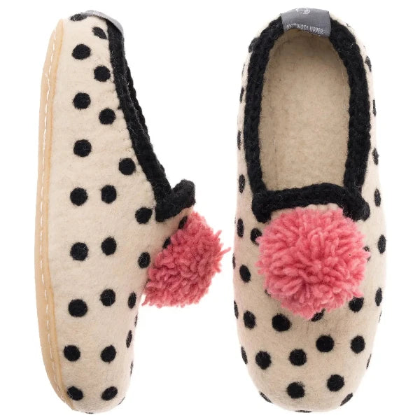 Loafer Dot Slippers