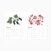 2026 Botanical Art Desk Calendar