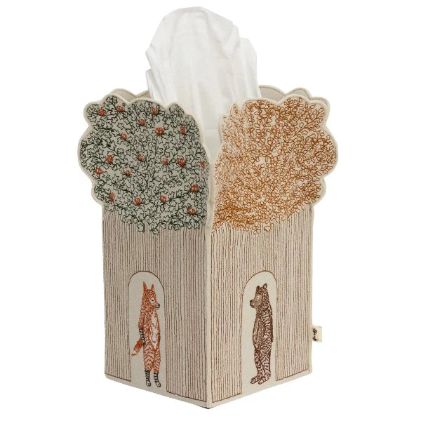 Treehouse Tissue Box Cover