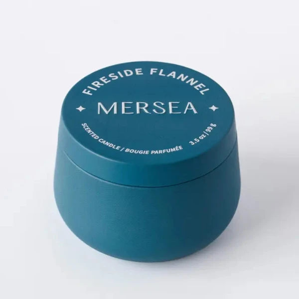 Fireside Flannel Toy Shop Tin Candle