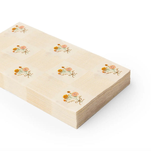 Cozy Fall Floral Napkins