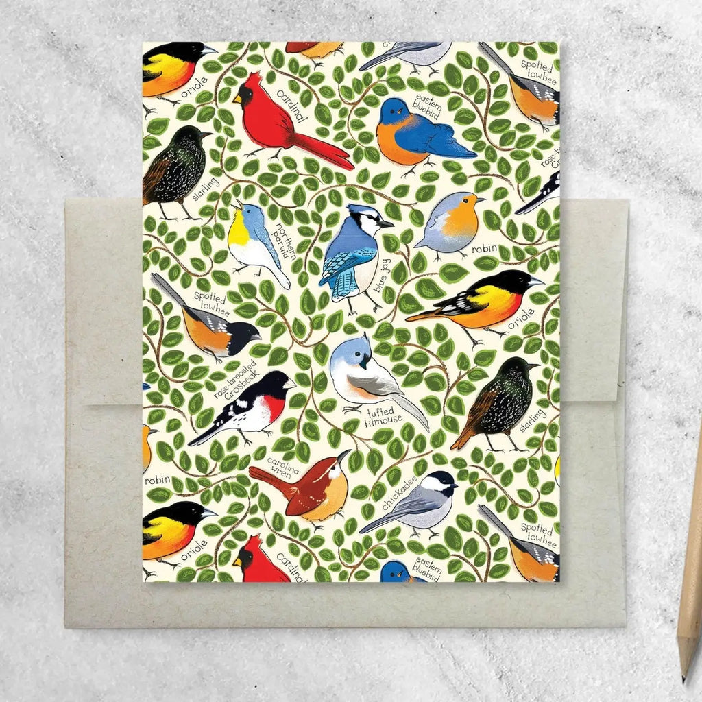Birds Blank Card