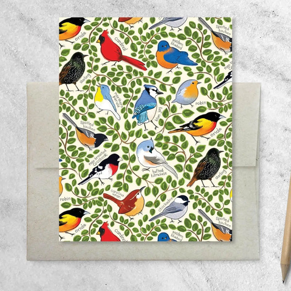 Birds Blank Card