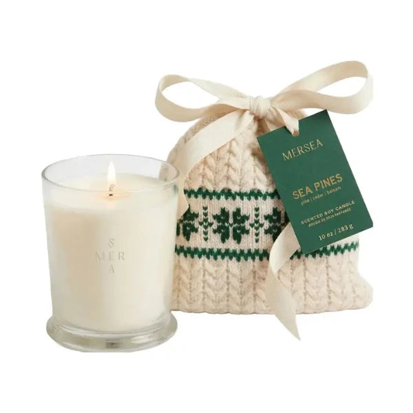 Sea Pines Holiday Stocking Candle