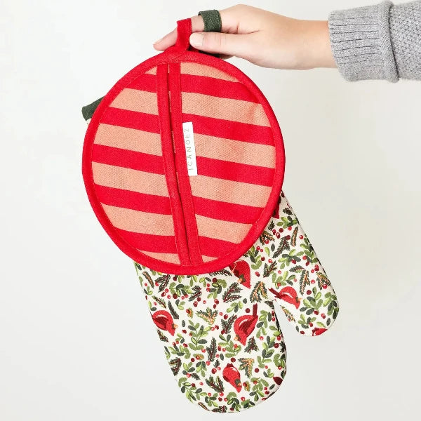 Cardinal Pot Holder Set