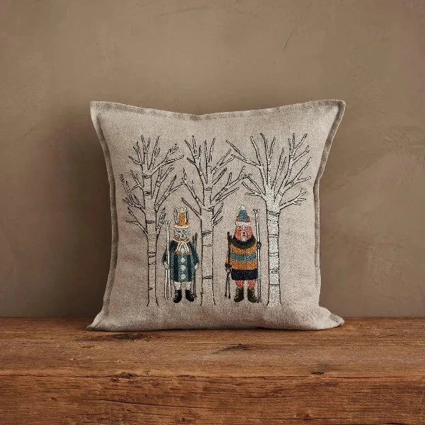 Aspen Skiers Pillow