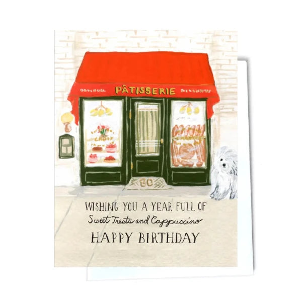 Patisserie Birthday Card