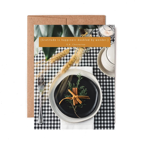 Gratitude Greeting Card