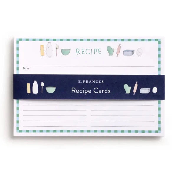 Dessert First Recipe Card Set