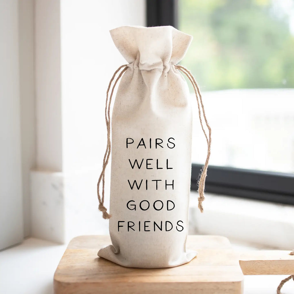 Pairs Well Wine Bag