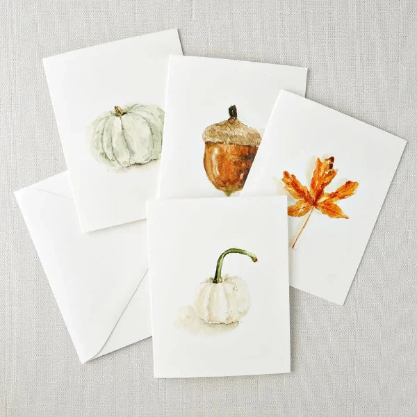 Autumn Notecards Set/8