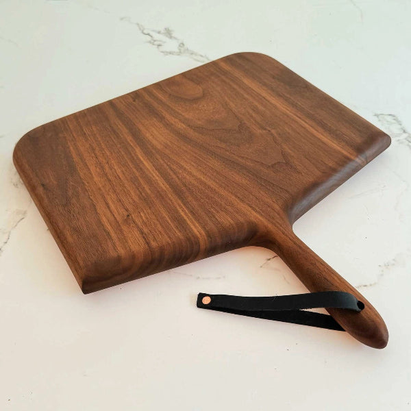 Large Whale Bone Walnut Cutting Board