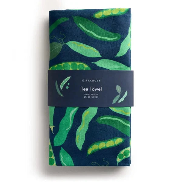 Give Peas A Chance Tea Towel
