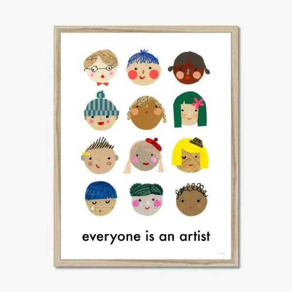 Everyone Is An Artist Art Print