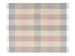 Block Check Silver/Pink Throw