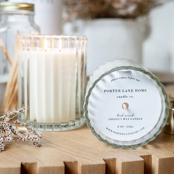 Joy Fluted Candle