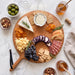 Large Round Cherry Hardwood Cutting Board