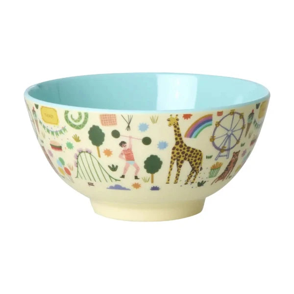 Fun Fair Mint Kids Melamine Dinnerware