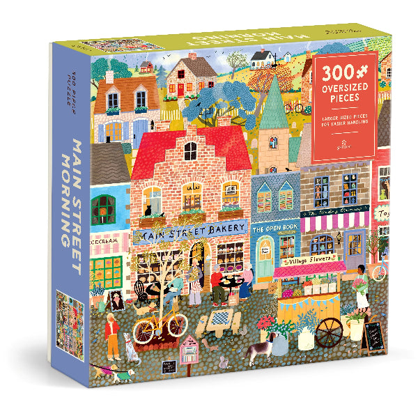 Main Street Morning Jigsaw Puzzle