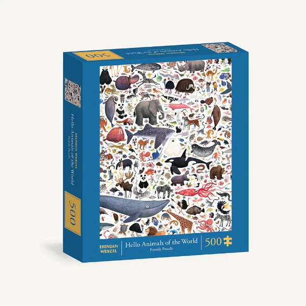 Hello Animals of the World Puzzle