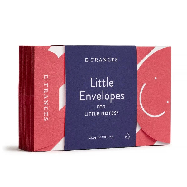 Little Notes Envelopes - Candy Cane Stripe