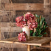 Faux Hydrangea Stem: Terra Cotta