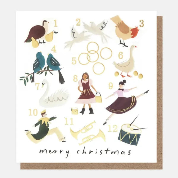 12 Days of Christmas Card