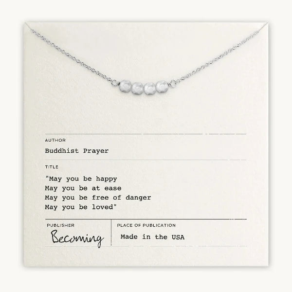May You Be Happy Necklace