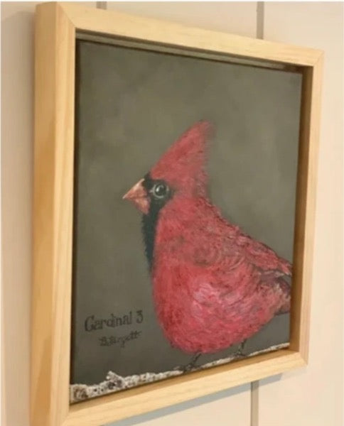 Cardinal 3 Painting