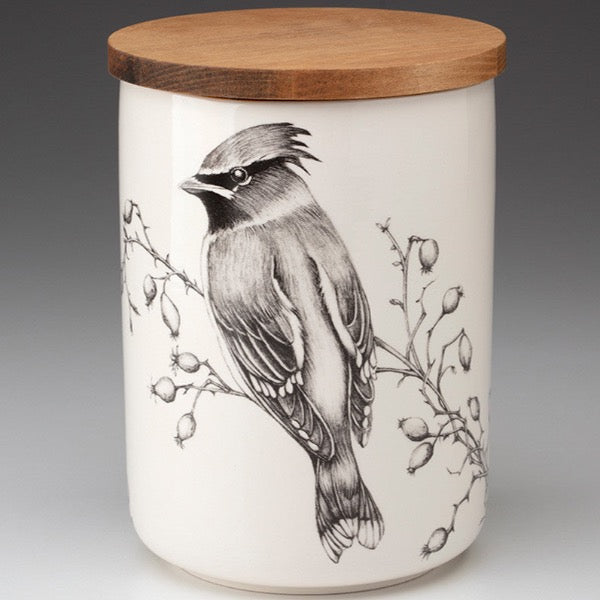 Medium Canister: Waxwing