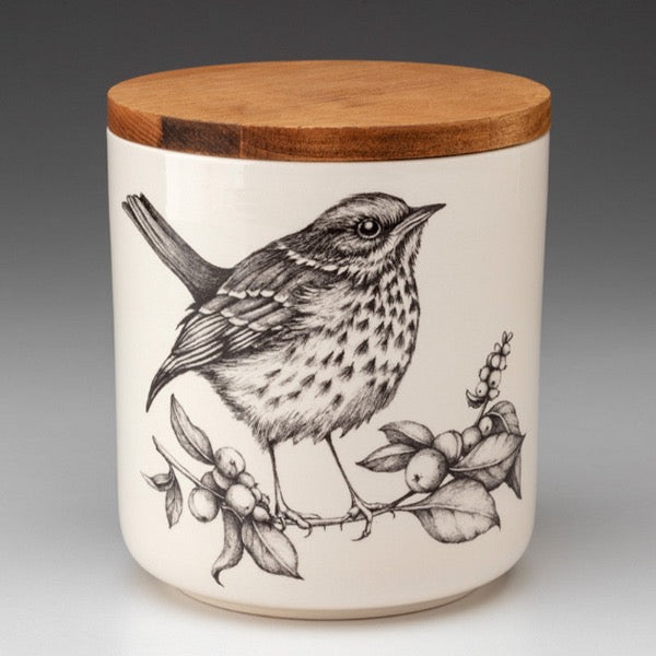 Small Canister: Hermit Thrush