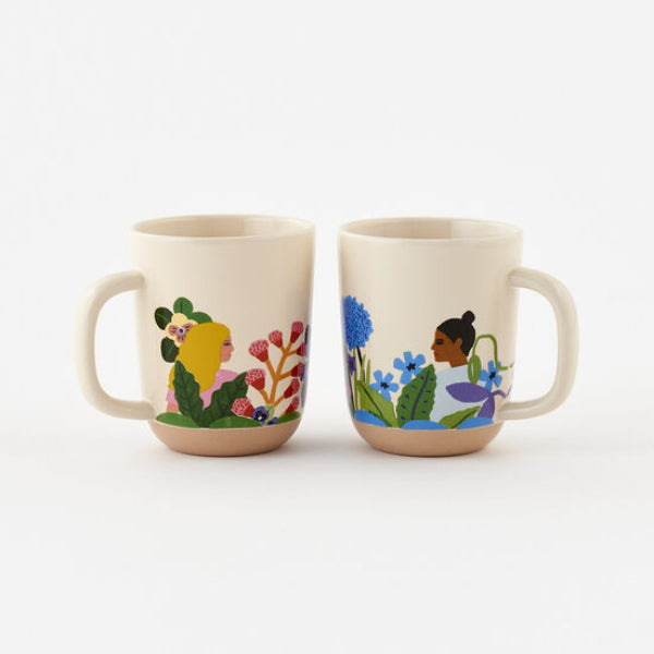 Ceramic Woman Mug