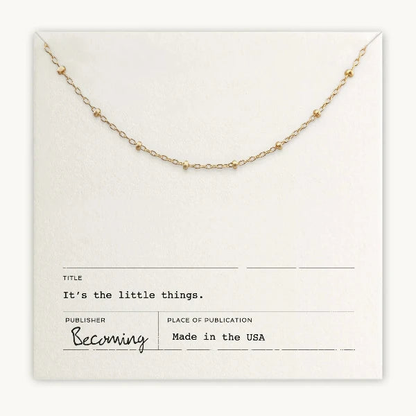 Little Things Necklace