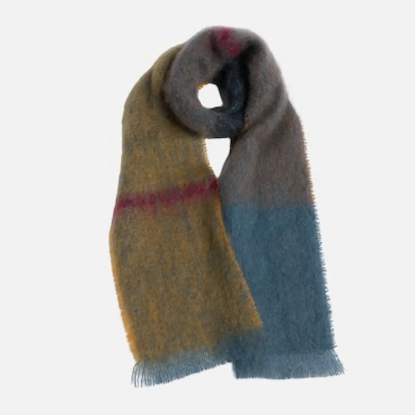 Boher Ochre Mohair Scarf