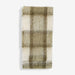 Drumin Plaid Olive Mohair Scarf
