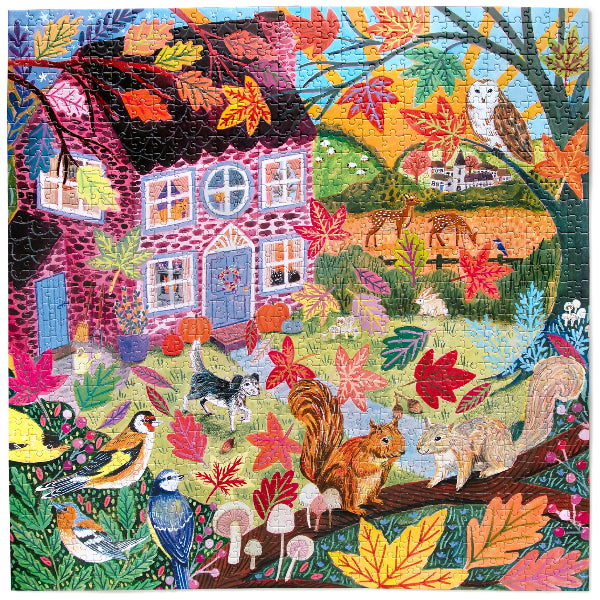 Autumn Cottage 1000pc Puzzle
