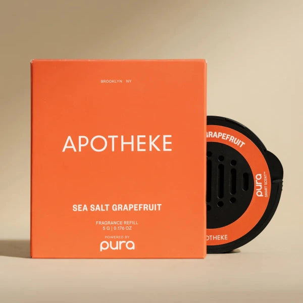 Apotheke Sea Salt Grapefruit Car Fragrance