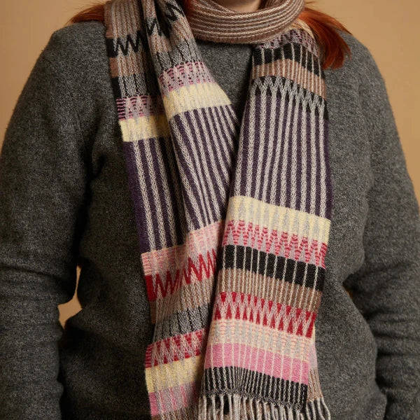 Edera Mouse Scarf in Brown