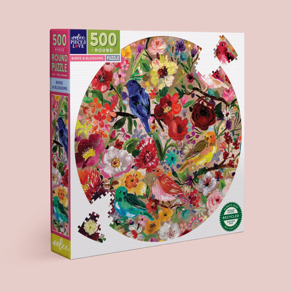 Birds and Blossoms 500-Piece Puzzle