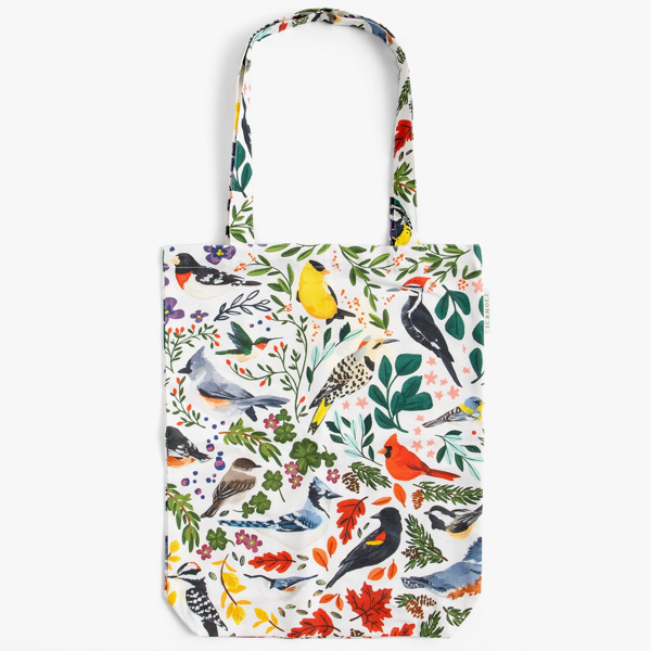 Feathered Friends Birds Tote