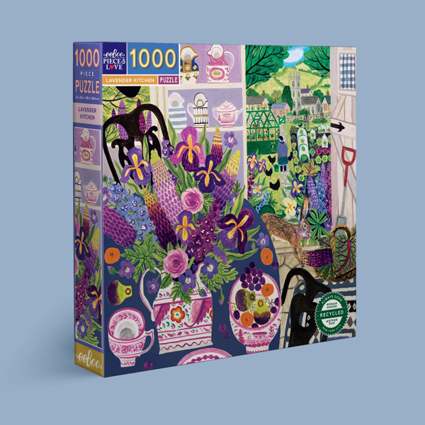 Lavender Kitchen 1000-Piece Puzzle