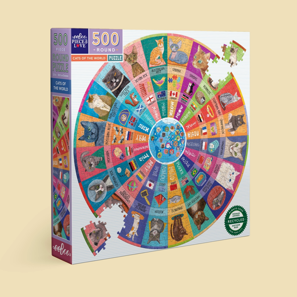 Cats of the World 500-Pc. Puzzle
