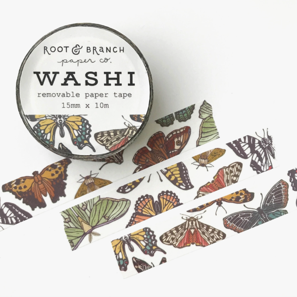 Butterfly & Moth Washi Tape