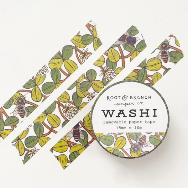 White Clover Washi Tape